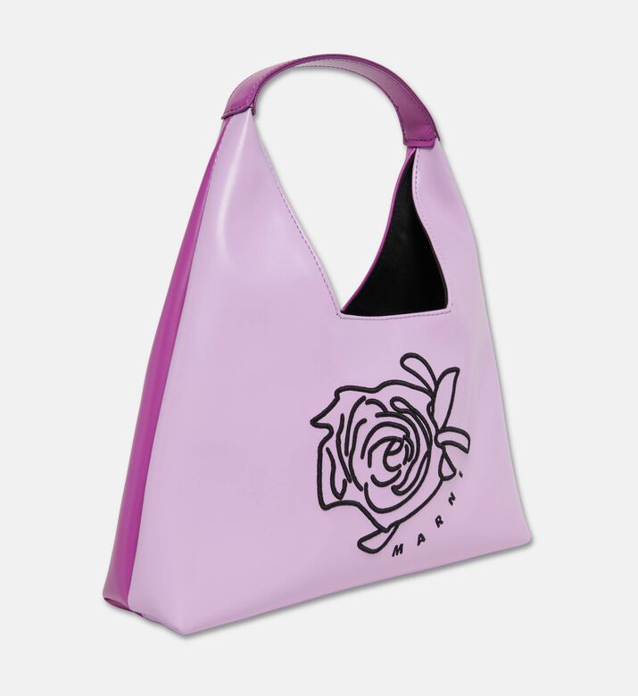 Marni Rose-print Shoulder Bag, Packshot View