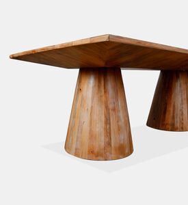 Home Deco and More Pine Mango Wood Dining Table, Packshot View