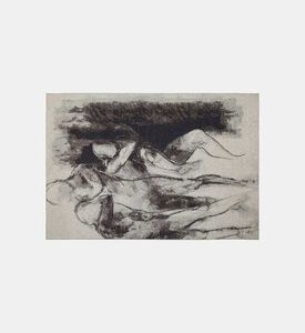 Versmissen Dance Cotton Chenille Coal Art Carpet, Packshot View