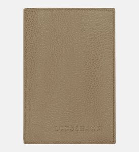 Longchamp Pebble-leather Passport Cover, Packshot View
