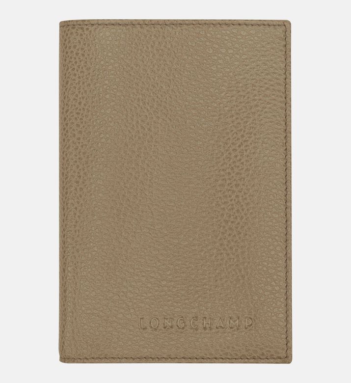Longchamp Pebble-leather Passport Cover, Packshot View