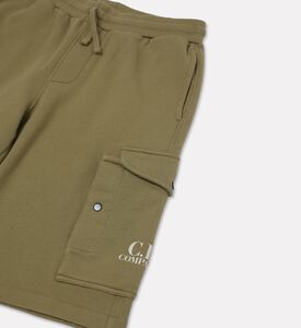 CP company Logo-detail Adjustable Cargo Shorts, Packshot View