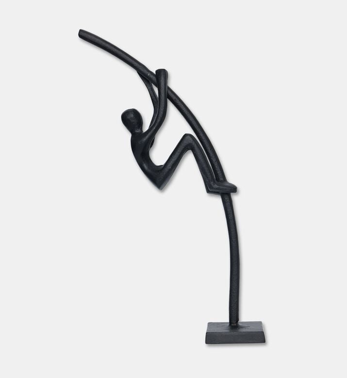 Home Deco and More Climber Marble Base Arched Bar Figurine, Packshot View