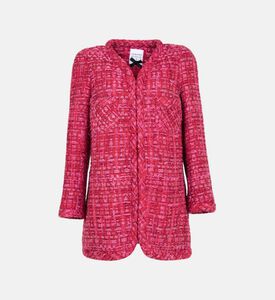 Open-front Tweed Jacket