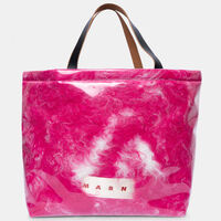North South Faux Fur Tote Bag