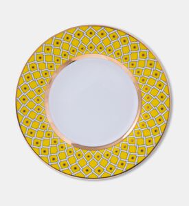 Imperial Cup With Saucer Star, Yellow, Packshot View