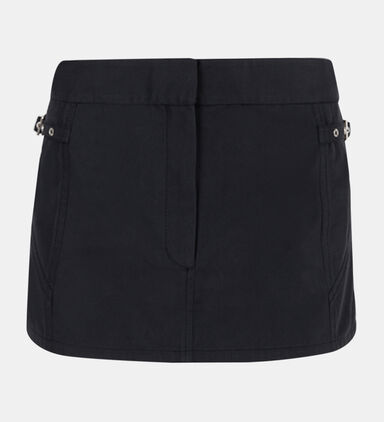 Double Belt Mini Skirt
