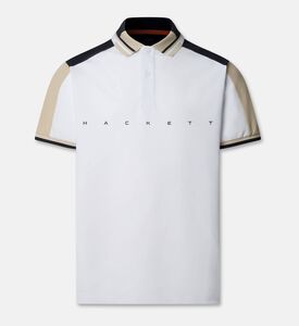 Hackett London Polo Multi, White, Xl, Packshot View