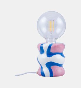 Que Rico Ceramic Sculptural Table Lamp, Packshot View