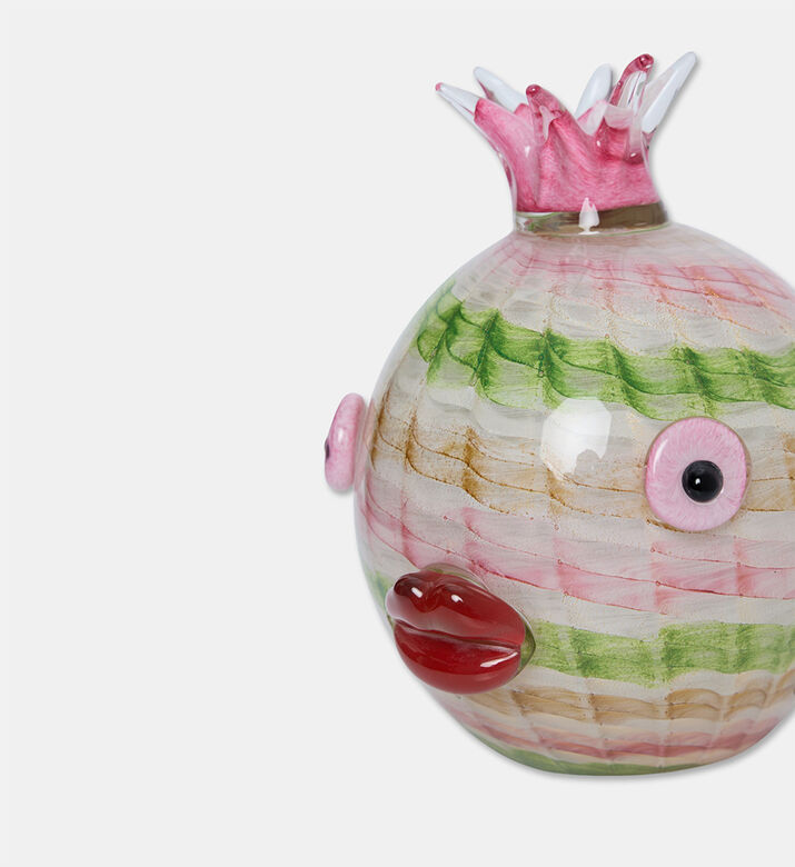 Duccio Di Segna Crystal Fantasy Puffer Fish Sculpture, Packshot View