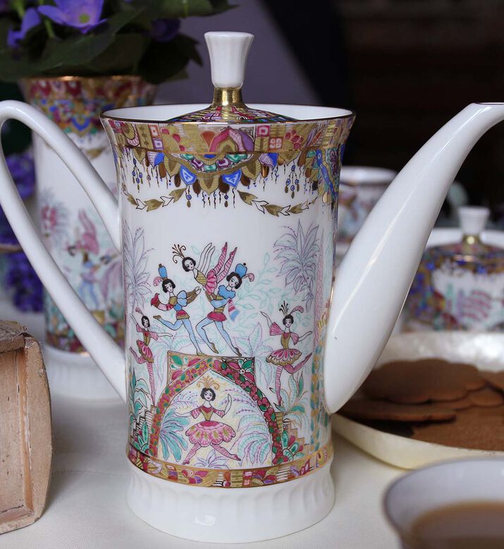 Debussy Russian Ballet Coffee Pot