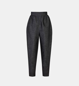 High-waisted Cigarette Pants