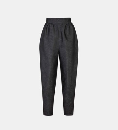 High-waisted Cigarette Pants