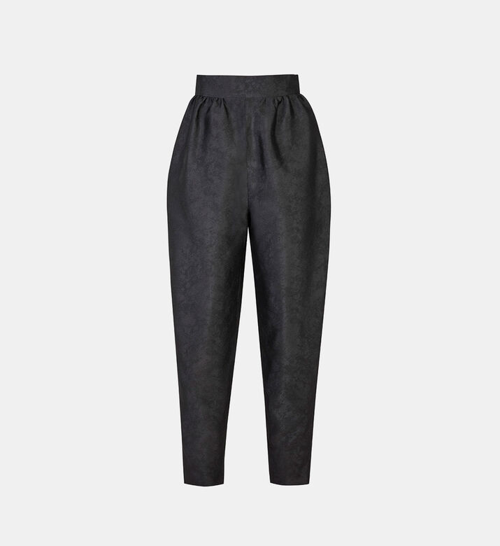 High-waisted Cigarette Pants