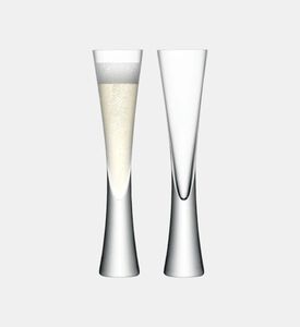 Lsa Moya Glass Champagne Serving Set, Packshot View