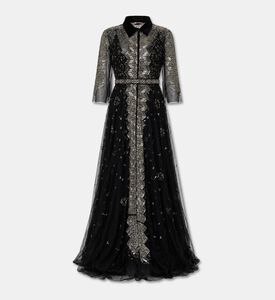Christophe Guillarme Dress Long, Black, 46, Packshot View