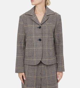 Scotland Wool Checkered Jacket Scotland Wool Checkered Jacket