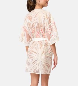 Tamara Floral-embroidered Tulle Coverup Tamara Floral-embroidered Tulle Coverup
