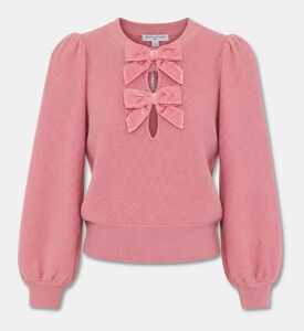 Alice + Olivia Doris Bow Keyhole Pullover, Packshot View