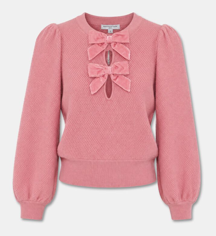 Alice + Olivia Doris Bow Keyhole Pullover, Packshot View