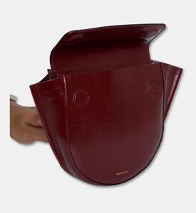 Wandler Bag Hortensia Mini, Burgundy, Packshot View
