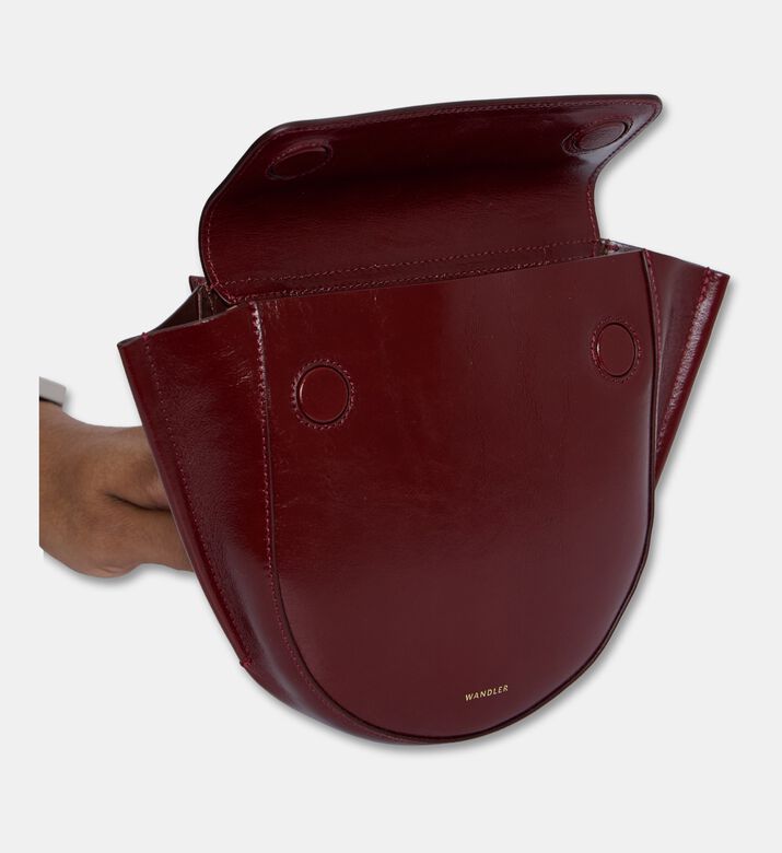Wandler Bag Hortensia Mini, Burgundy, Packshot View