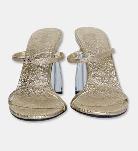 Atana Molton Gold Fiorellini Heel Sandal, Packshot View