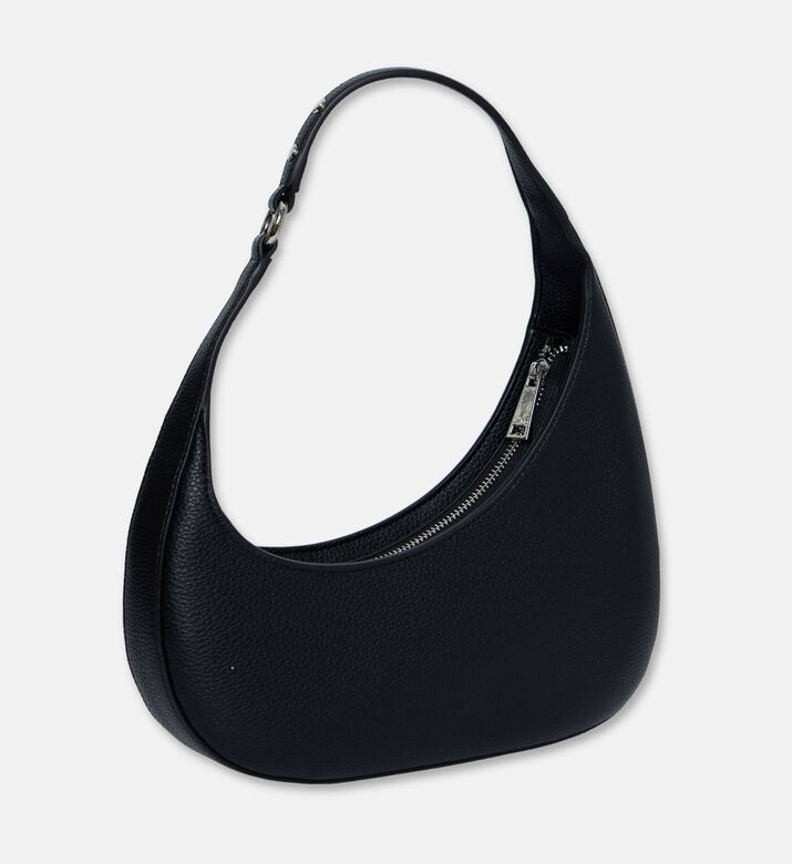 JW PEI Harlee Leather Shoulder Bag, Black, Packshot View