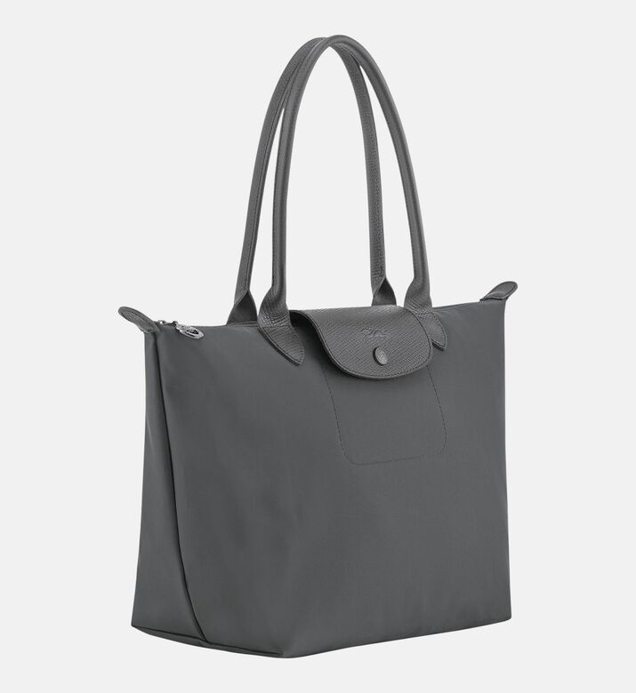 Longchamp Medium Top-handle Tote Bag, Anthracite, Packshot View