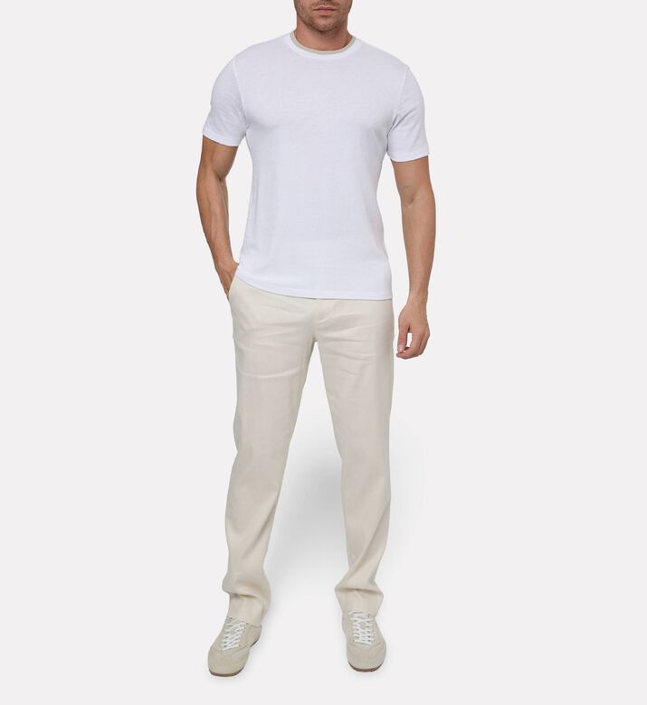Vince Button Closure Regular-fit Pants, Model View
