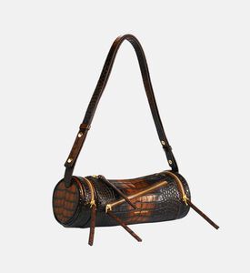 حقيبة اسطوانة 23 كروك منقوشة