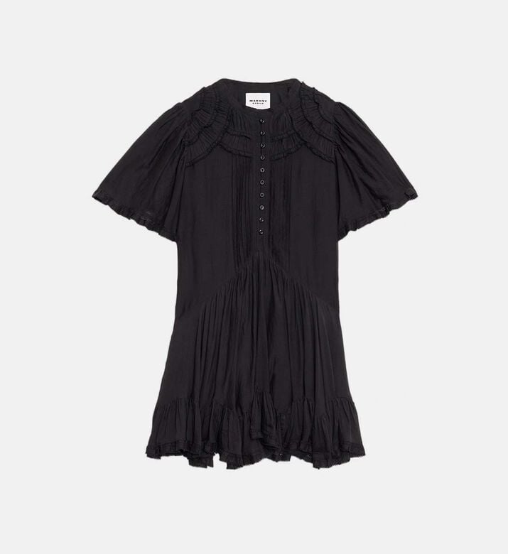 Celyana Cotton Flared Dress