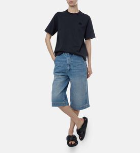 تيشيرت إيلين قطن بياقة دائرية