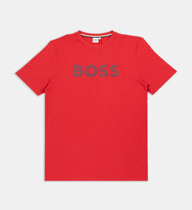 Contrasting Logo Short-sleeve T-shirt