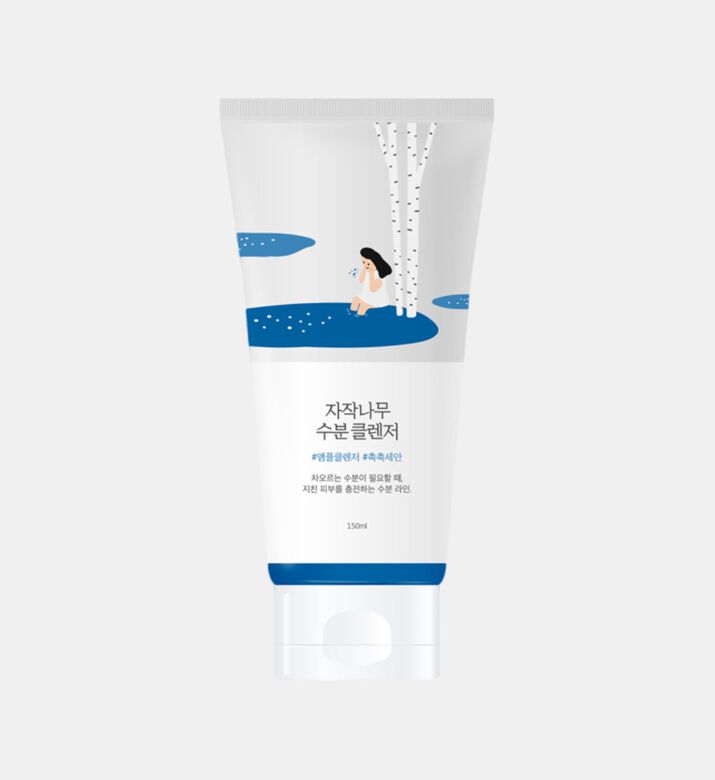 Round Lab Birch Moisturizing Foam Cleanser, Packshot View