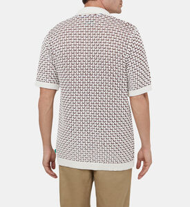 Knit Button Down Polo Shirt Knit Button Down Polo Shirt