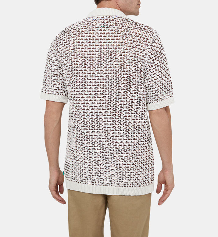 Knit Button Down Polo Shirt Knit Button Down Polo Shirt