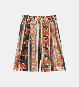 Doris Printed Tencel Shorts