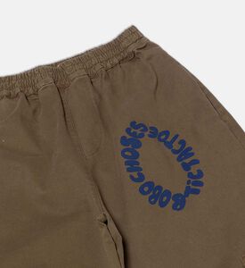 Bobo Choses Logo-detail Elasticated Waistband Patch Pockets Cargo Pants, Packshot View