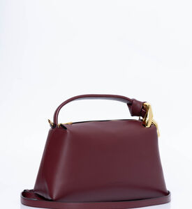 حقيبة ذا كورنر جلد بمقبض علوي