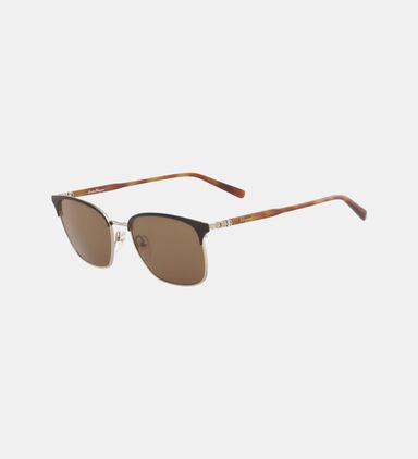 Square Full-rim Sunglasses 54