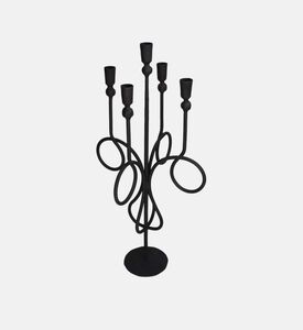 Iron Taper Candle Holder 5-stick Iron Taper Candle Holder 5-stick