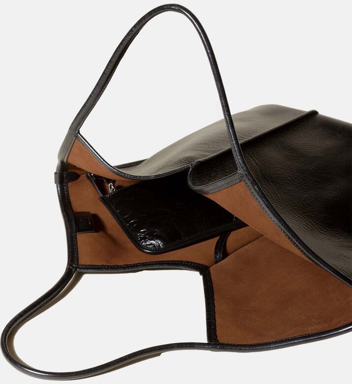 حقيبة يد كاليلا جلد عجل معتق