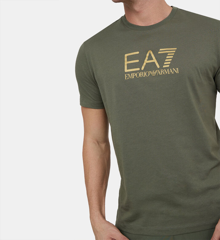 Cotton Gold Logo-print T-shirt Cotton Gold Logo-print T-shirt