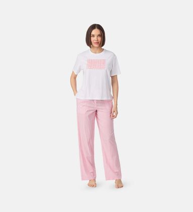 Jazz Bias Logo-print Top Pants Set