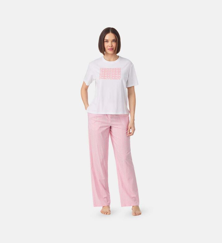 Jazz Bias Logo-print Top Pants Set