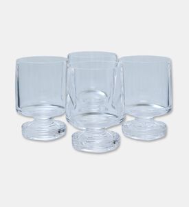 Home Deco and More Diva Stackable Clear Tumbler, Packshot View