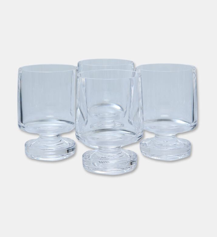 Home Deco and More Diva Stackable Clear Tumbler, Packshot View