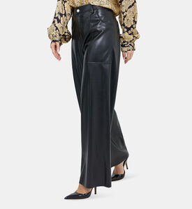 Barbie Faux Leather Wide Pants