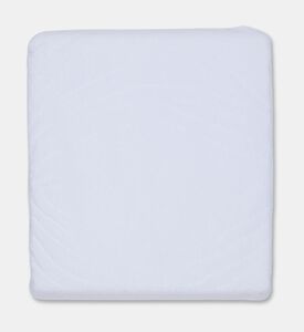 Home Deco and More Waterproof Mattress Protector, White, 100x200x30-cm, Packshot View